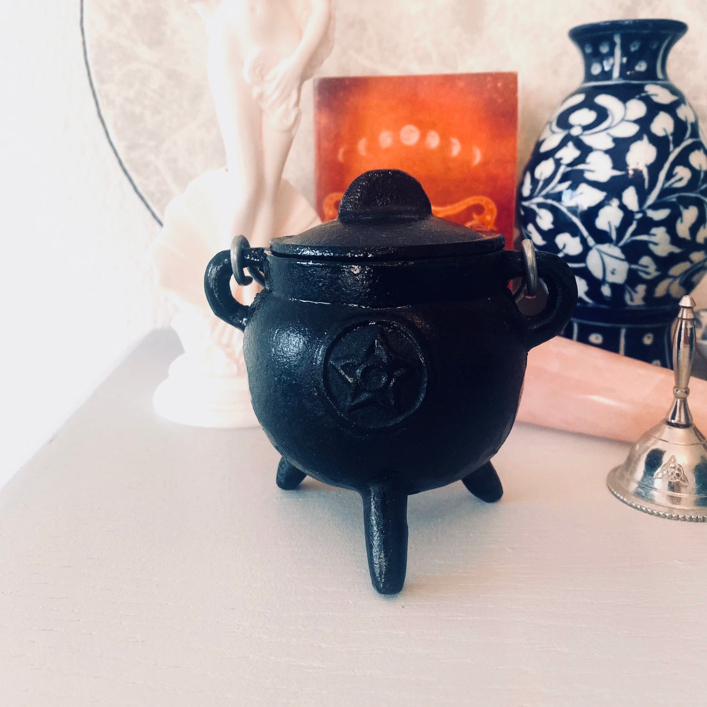 Cauldron Häxgryta med pentagram
