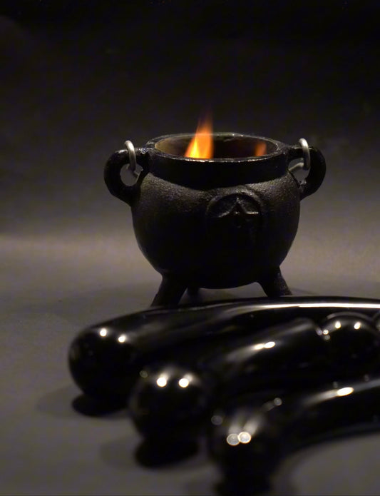 Cauldron Häxgryta med pentagram