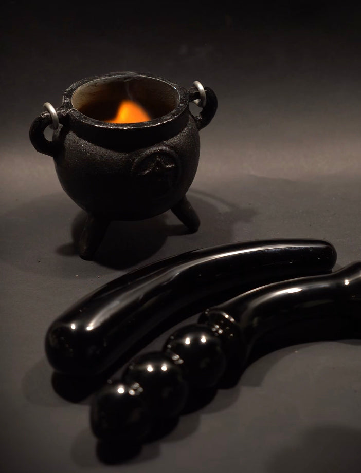 Cauldron Häxgryta med pentagram