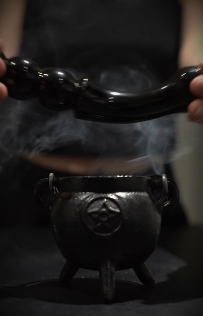 Cauldron Häxgryta med pentagram