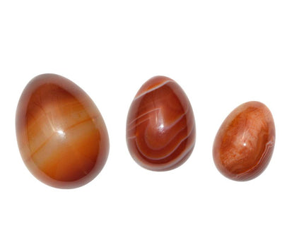 Röd Karneol Yoniägg
