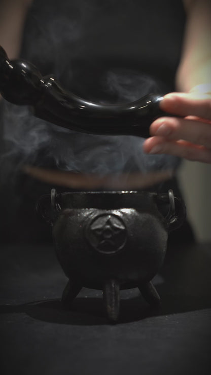 Cauldron Häxgryta med pentagram